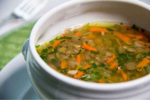 Sopa de lentilha