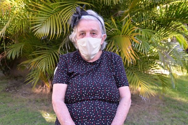 Dalva Pereira Luceno, de 80 anos de idade, venceu o novo coronavírus
