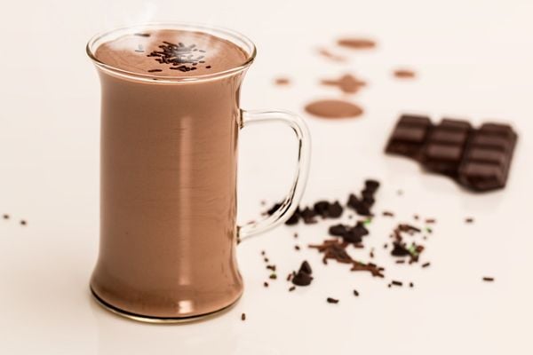 Chocolate quente com cachaça