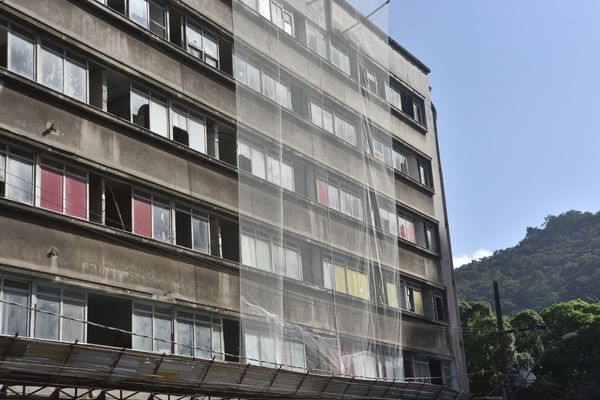 Vitória - ES - Obras municipais que ficarão para próxima gestão: Edifício Santa Cecília no Parque Moscoso.