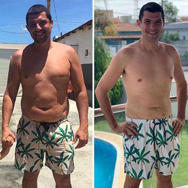 O corretor de café Rafael Teixeira perdeu 16 quilos durante a quarentena no ES