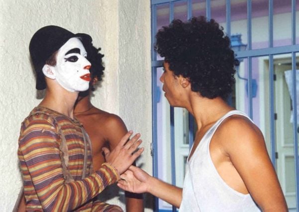 Junior Lima durante sua participação na novela 'Estrela-Guia', em 2001