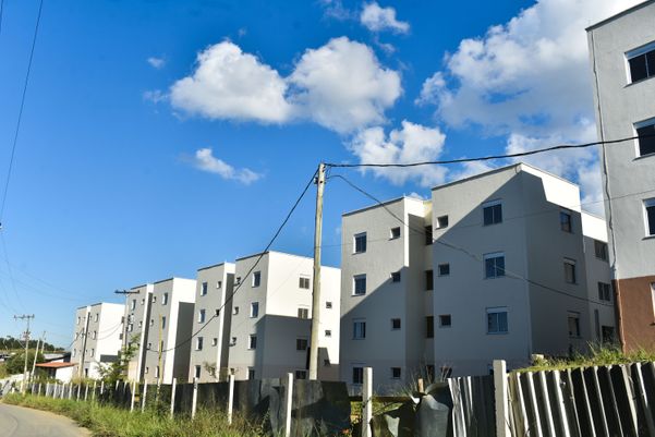 Residencial Limão, no bairro Antônio Ferreira Borges, em Cariacica, do Programa MInha Casa Minha Vida. por Fernando Madeira