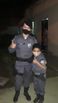 Talita ganhou festa de 8 anos com presença da Polícia Militar