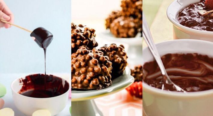 Quem nunca sentiu uma vontade absurda de comer um chocolatinho no meio dia, não é mesmo? Aí vão dicas para você reproduzir algumas tentações sua casa nesta data tão gostosa e todas as vezes que a vontade bater