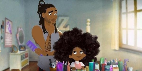  Cena do curta 'Hair Love', vencedor do Oscar de melhor curta de animação, em 2020