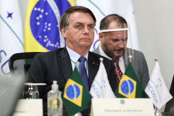 Bolsonaro em reunião da Cúpula de Chefes de Estado do Mercosul e Estados Associados