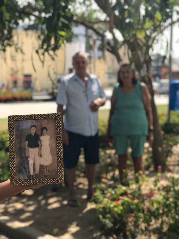 Seu Durval e Dona Neusa estão casados há seis décadas e tiveram sete filhos 