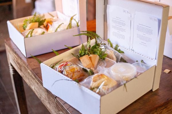 Kits com entrada, prato e sobremesa Haus in Box do restaurante Cafe Haus
