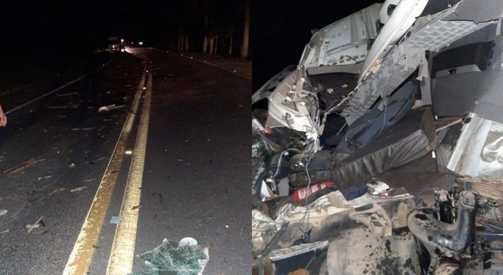 De acordo com a PRF e a Eco101, a batida ocorreu por volta das 2h da madrugada desta sexta-feira (10), no quilômetro 228. Pista ficou interditada por quase três horas e o motorista do caminhão fugiu do local do acidente