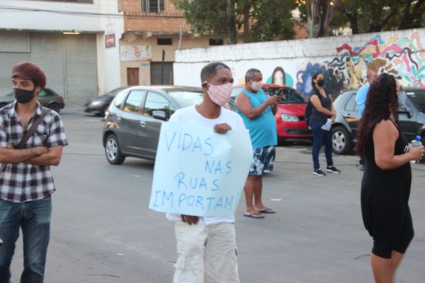 Religiosos fazem ato ecumênico em memória ao morador em situação de rua queimado vivo por Lorraine Boldrini/ Divulgação