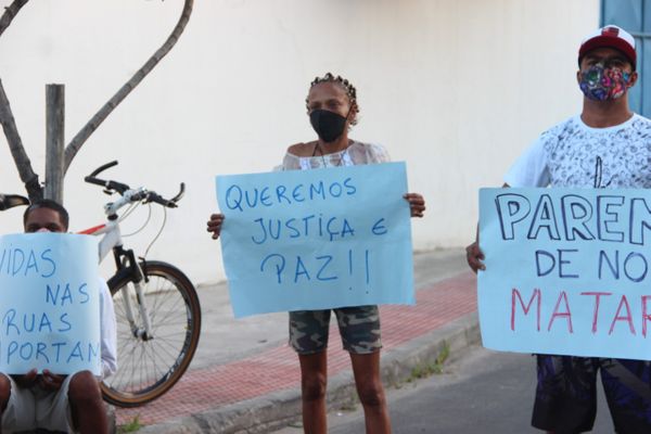 Religiosos fazem ato ecumênico em memória ao morador em situação de rua queimado vivo por Lorraine Boldrini/ Divulgação