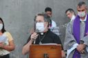 Religiosos fizeram ato ecumênico em memória ao morador em situação de rua queimado vivo(Lorraine Boldrini/ Divulgação)