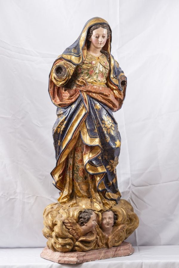 Exposição Reencontro Com a Fé: obra Nossa Senhora Mãe de Deus compõe acervo de arte sacra do Museu Solar Monjardim