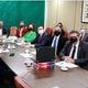 Imagem - Evair de Melo e outros deputados se reúnem e colocam máscara só para foto