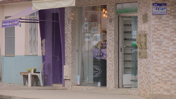 Comércio aberto em Jerônimo Monteiro, no Sul do Estado 