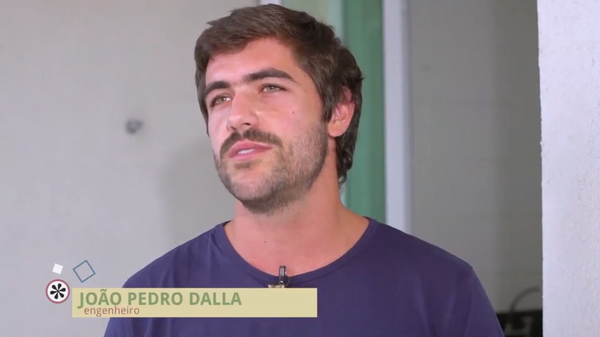 João Pedro Dalla, engeheiro.