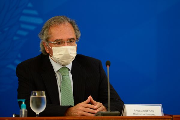 O ministro da Economia, Paulo Guedes, teve diagnóstico negativo para a doença