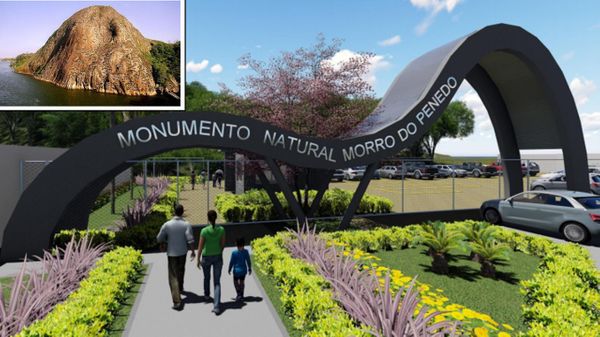 Projeto do Parque Ambiental do Morro do Penedo foi apresentado nesta quarta-feira (15) por uma empresa de engenharia