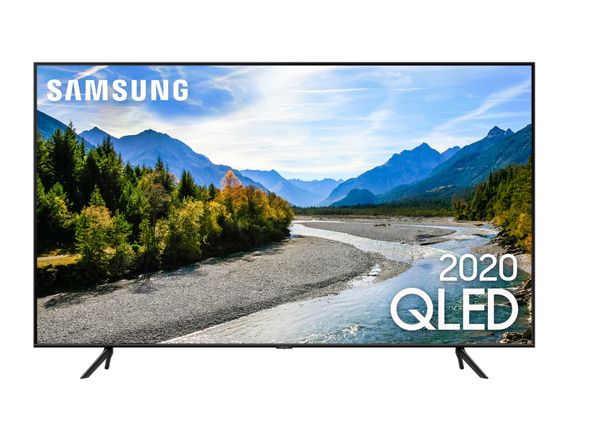 Samsung Smart TV QLED 4K Q60T 50". Pontos quânticos, borda infinita, Alexa built in, modo ambiente foto, controle único, visual livre de cabos.  Cód: 449014. por Divulgação/Sipolatti