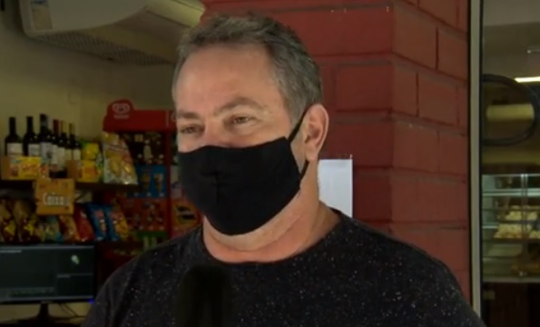 O administrador Charlei Munaldi faz uso do app e se sente mais seguro com a novidade