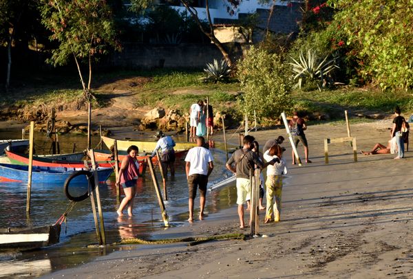 Vitória - ES - Entardecer na Ilha do Frade. por Vitor Jubini