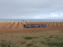 Homenagem às vítimas da Covid-19 no ES realizada na Praia da Costa, em Vila Velha(Leandro Tedesco | TV Gazeta)