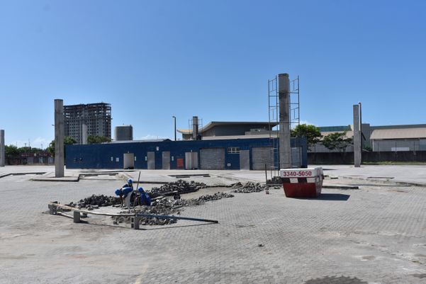 Vila Velha - ES - Obras no Terminal de Itaparica