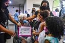 Idosa de 109 anos vence o coronavírus e recebe alta em hospital do ES(Prefeitura Municipal de Linhares)