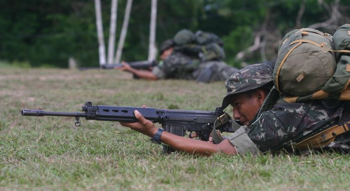 A Operação Amazônia aconteceu entre 8 e 22 de setembro, na região dos municípios de Manacapuru, Moura e Novo Airão. Cerca de 3.600 militares participaram da atividade
