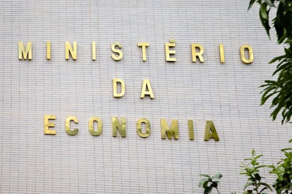 Fachada do prédio do Ministéio da Economia 