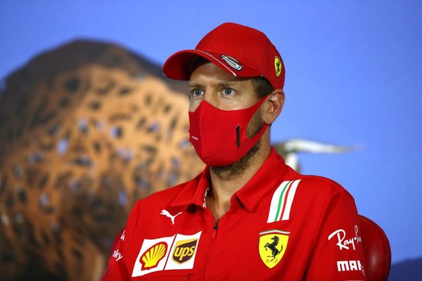 Sebastian Vettel, da Ferrari, no GP da Estíria de 2020
