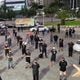Imagem - Trabalhadores do setor de eventos protestam na Praça do Papa, em Vitória
