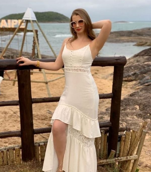 A estudante de Fisioterapia Bruna França Zocca, de 25 anos, morreu em um acidente de lancha em Vitória