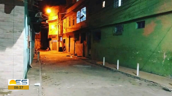 Local onde aconteceu ataque a moradores de rua no bairro Ibes, em Vila Velha