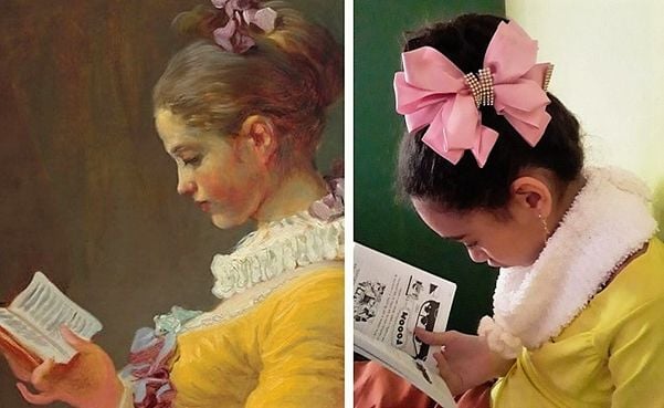  Estudantes fazem releitura de obras de arte em Guaçuí    por Divulgação/PMG