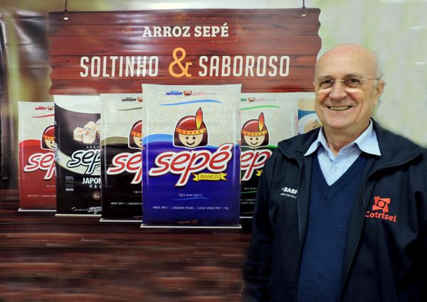 Pedro Milton Bolzan de Franceschi, diretor-financeiro da Cotrisel/arroz Sepé