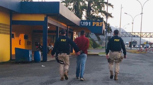 Maicon Nunes Matos, um dos dez foragidos mais procurados pela Sesp, foi preso em Joinville