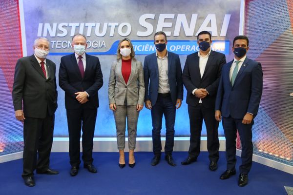 Posse da nova presidente da Findes: Cristhine Samorini
