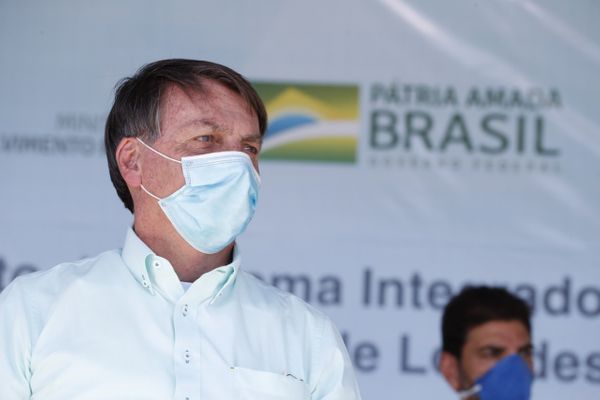 Jair Bolsonaro em inauguração de adutora no Nordeste