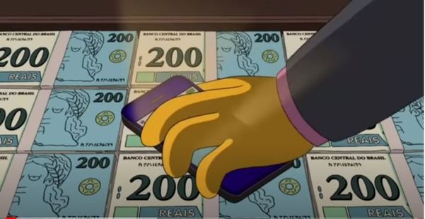 Nova nota de R$ 200 foi prevista em episódio dos Sipsons por Reprodução/The Sipsons