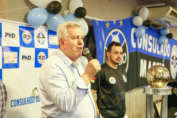 O  vice-presidente do Grêmio, Marco José Bobsin