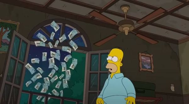 'Os Simpsons' acertaram mais uma: série prevê cédula de R$ 200 em episódio no Brasil