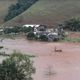 Município de Rio Novo do Sul com trechos alagados após a forte chuva das últimas 24 horas