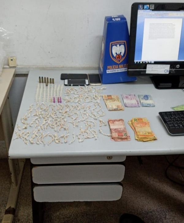 Material apreendido na 4ª fase da Operação Sentinela, da Polícia Militar