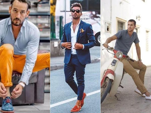 Moda masculina: estilo sockless; Dicas da Nanda