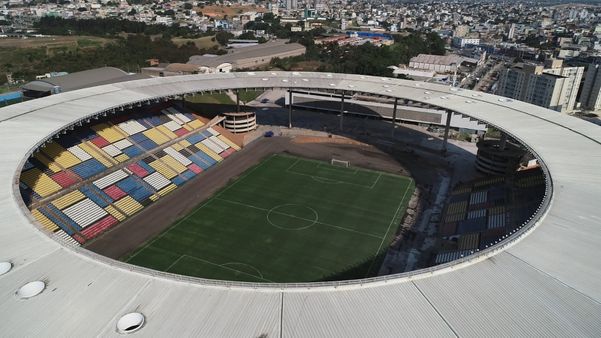 Estádio Kleber Andrade, que pertence ao governo do Estado