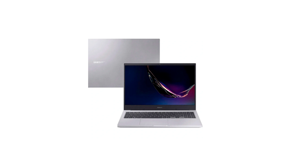 Notebook Samsung Book E30 Intel Core i3 - 10110U, 10ª Geração 4GB, 1TB, Tela 15.6", Windows 10 Home, prata. Código: 450690.  por Divulgação/Sipolatti