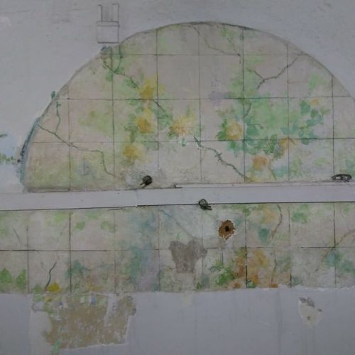 Novas pinturas de Homero Massena são descobertas em Vila Velha