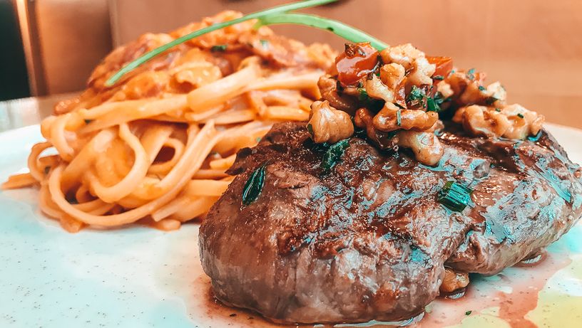 Filé Giuseppe, prato especial do Dia dos Pais no restaurante Figata, em Vitória